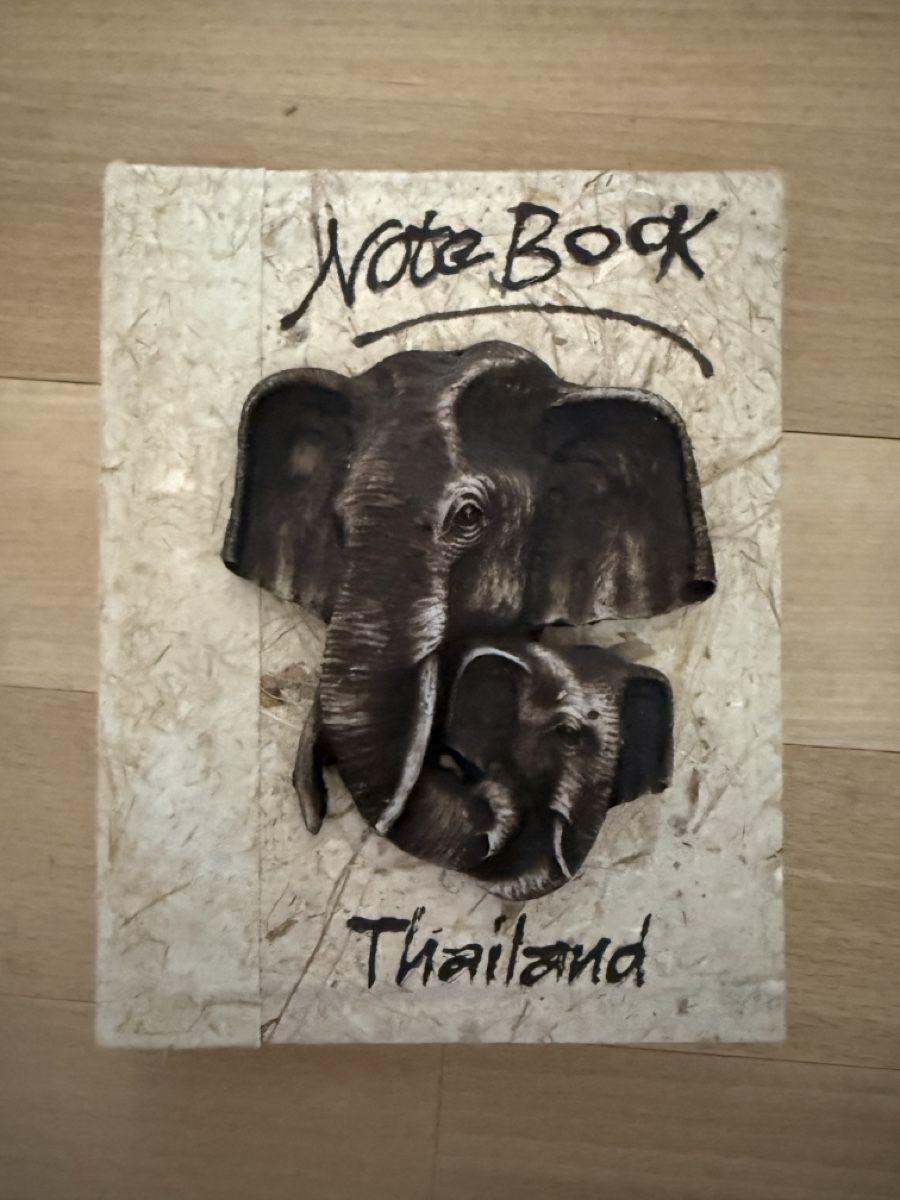 Libri: Notebook Thailand Elefant Motiv handgemacht – Nuovo (secondo la descrizione) da Kirchberg SG venduto da kiki1402