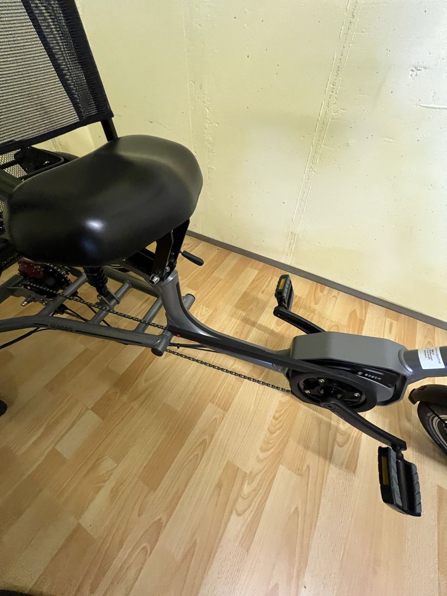 Bosch Biciclette: Elektro Sitzdreirad Scoobo mit Boschmotor – Nuovo (secondo la descrizione) da Eggersriet venduto da Buttergipfel 7