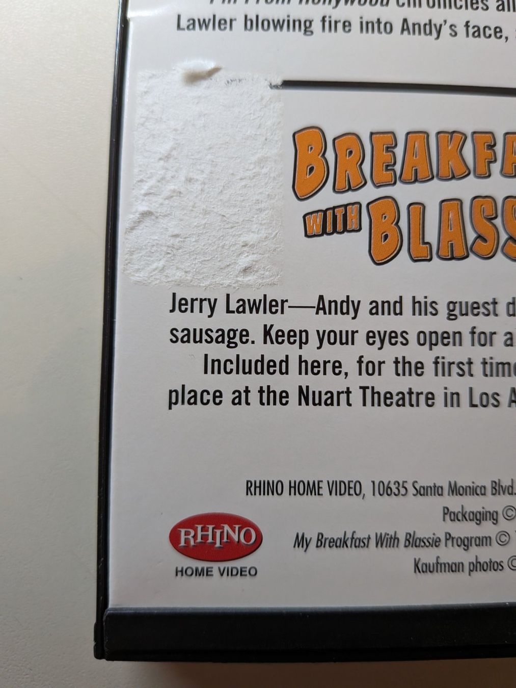 Tutti i DVDs: Andy Kaufman: I'm From Hollywood [DVD] – Usato da Port venduto da gecotom 3