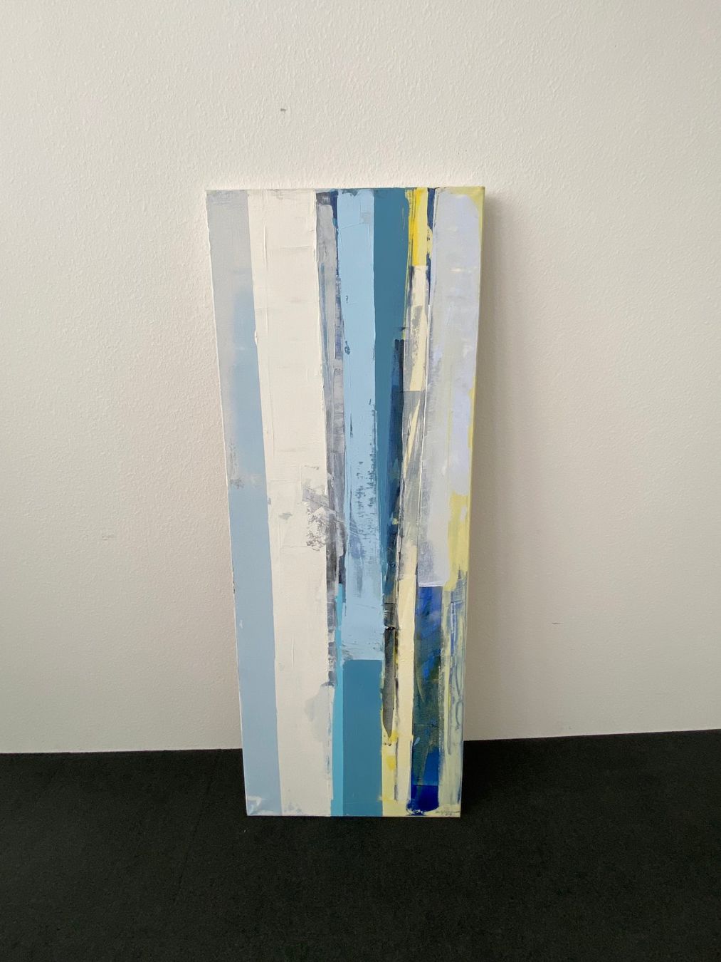 Poster & Bilder: Bild (Blau mit Gelb) – Gebraucht aus Schötz von Willibandi