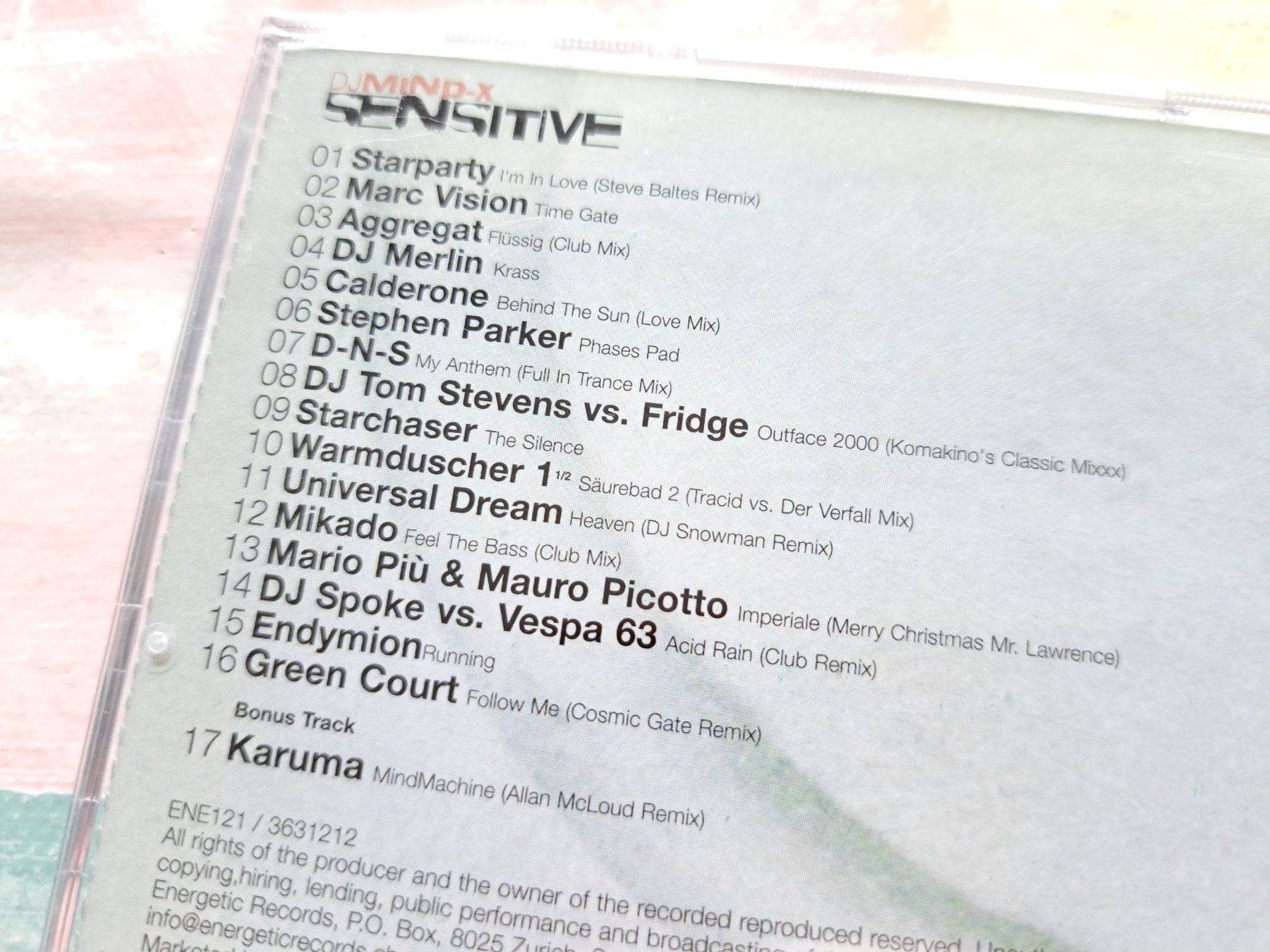 CDs: Cd DJ Mind-X - Sensitive  – Gebraucht aus Pully von bro_n52j 2