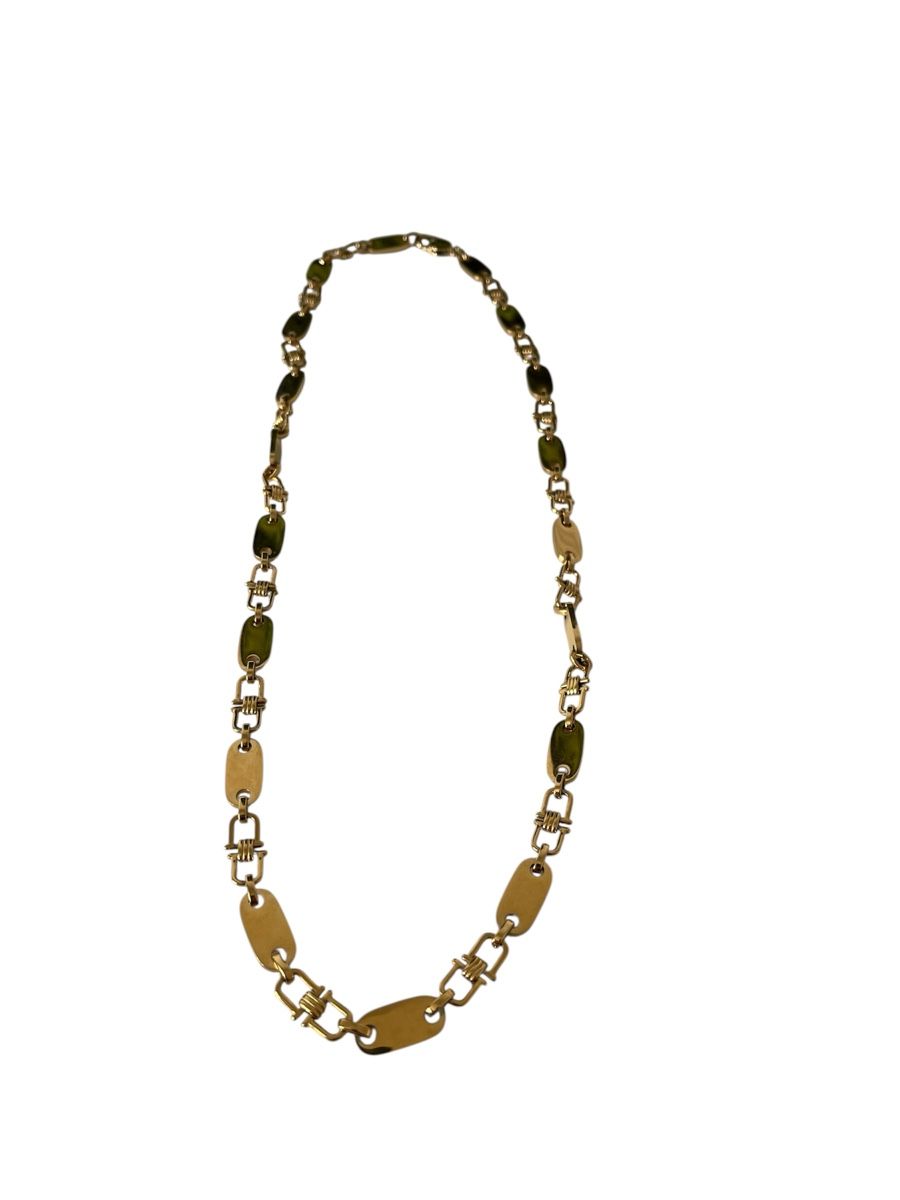 Catenine: Plattenkette ganz neu Gold – Nuovo (secondo la descrizione) da Basel venduto da hut_76rq