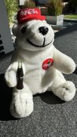 Original Coca-Cola Eisbär Plüschtier mit Etikett