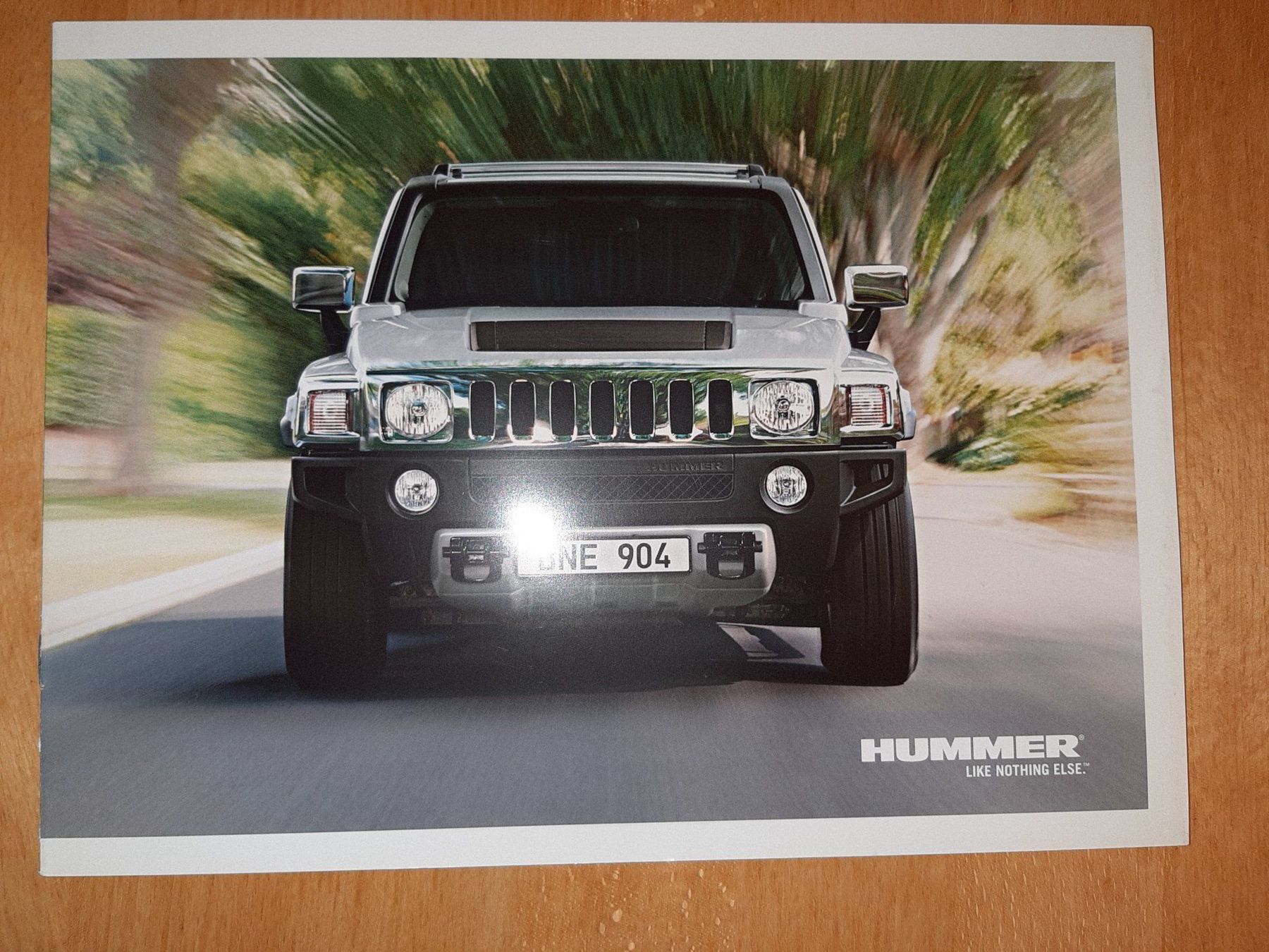 Hummer Documenti: Hummer Prospekt, Rarität – Usato da Rotkreuz venduto da nigal