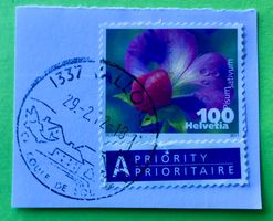 Nr.1377 Dauermarken Gemüseblüten 2011 mit Stempelt Kiefelerb