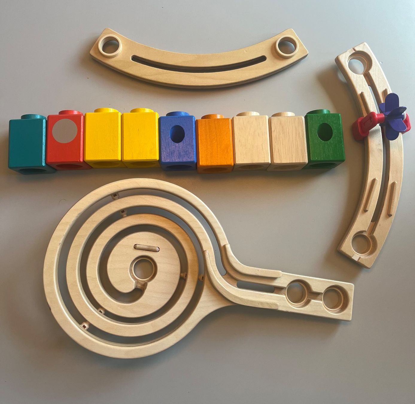 Quadrilla Spielzeuge: Quadrilla Kugelbahn – Gebraucht aus Zürich von Nirba9 4