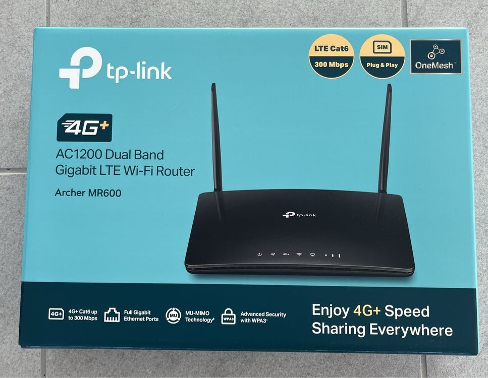 WLAN Router TP-Link Archer MR600 4GB | Kaufen auf Ricardo