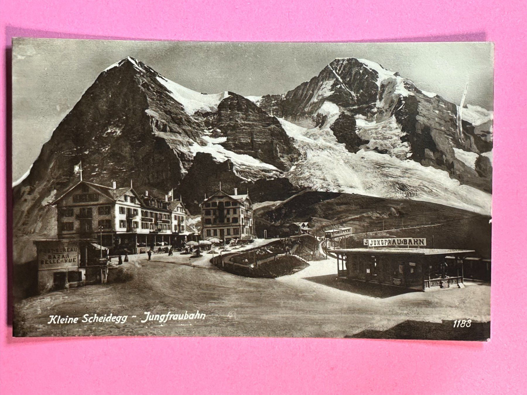Cartoline postali: Kleine Scheidegg - Jungfraubahn – Usato da Steg VS venduto da _vinci_