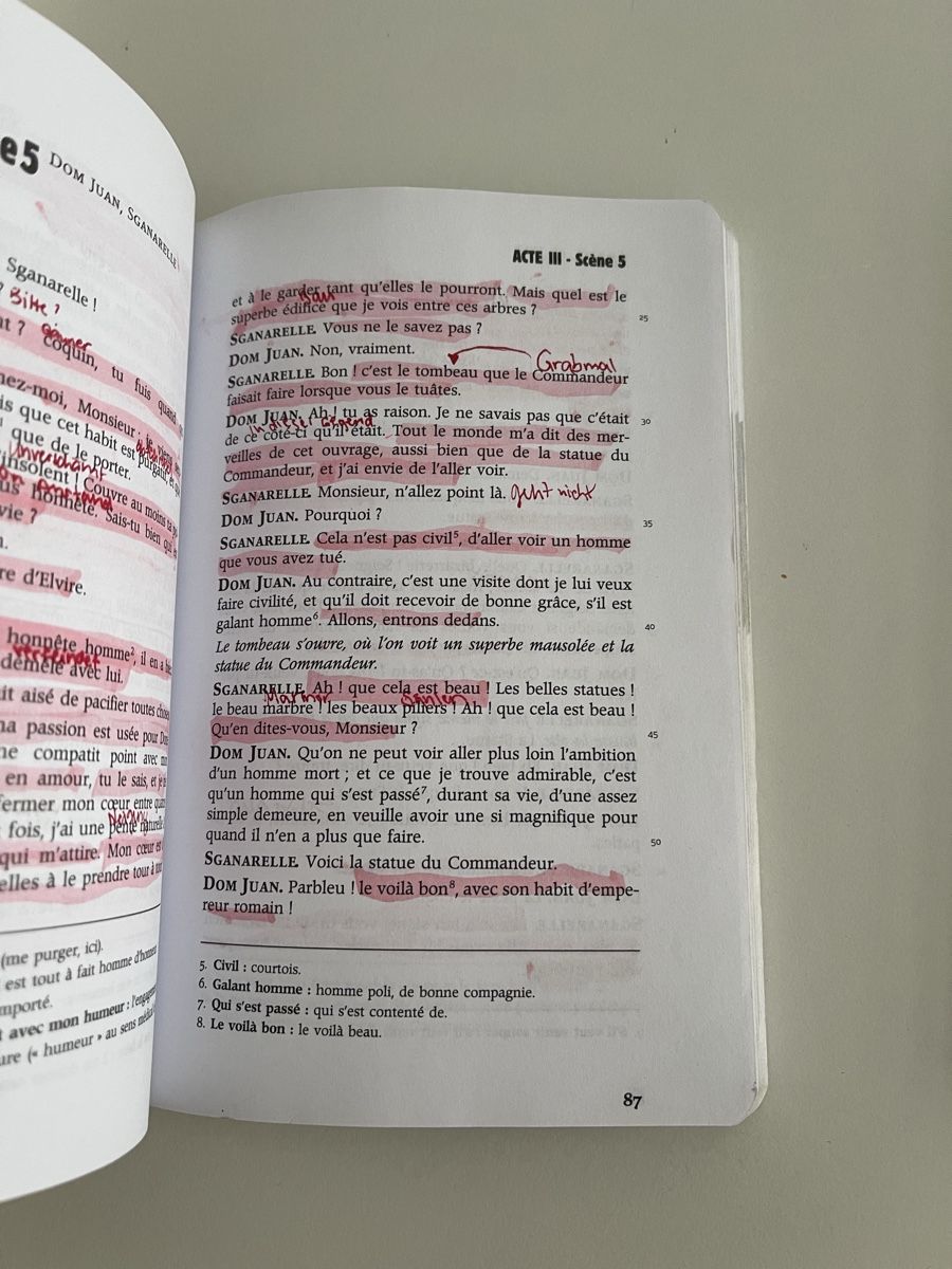 Libri: Dom Juan von Molière – Usato da Neuenegg venduto da aba_g85b 1
