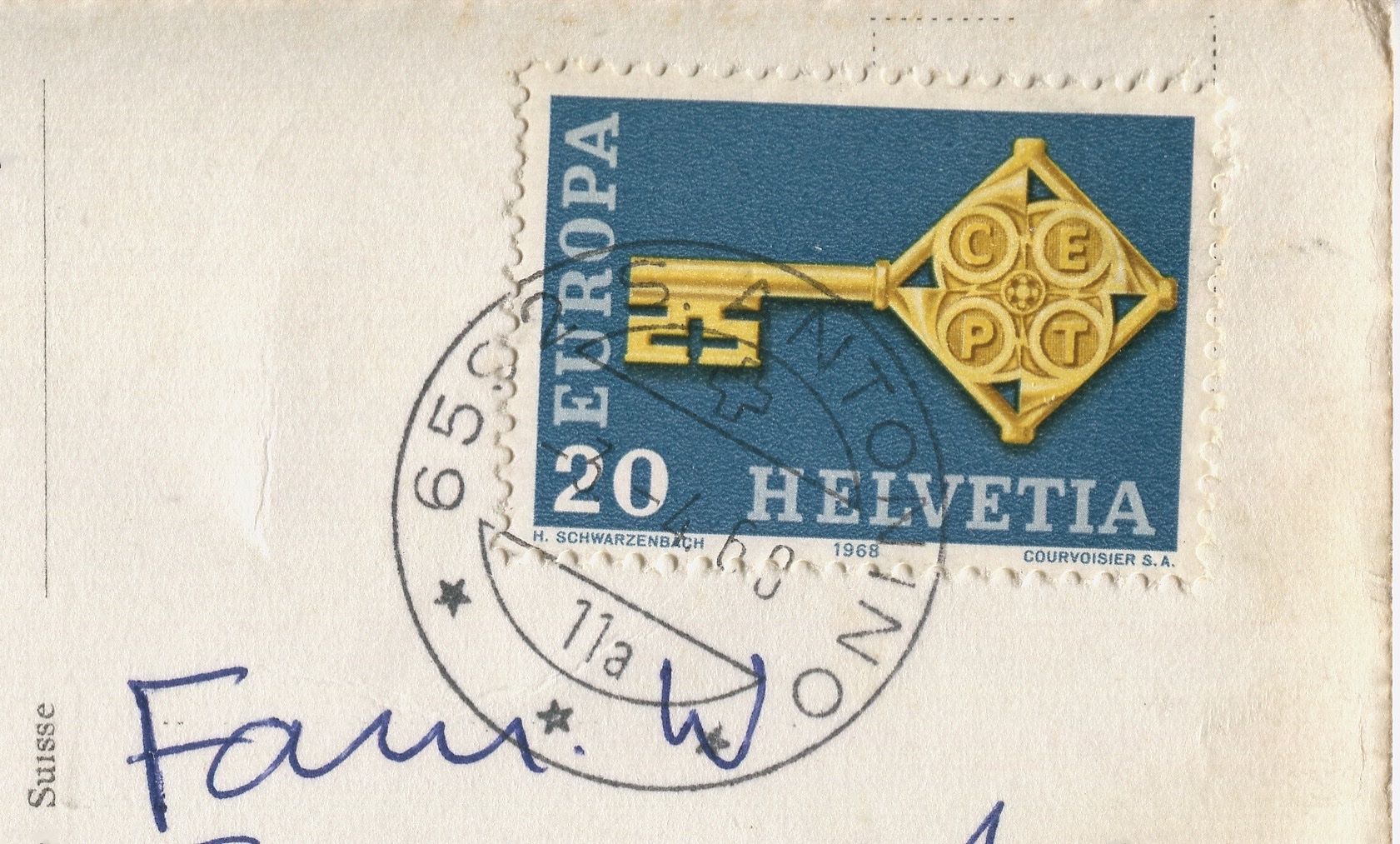 Cartoline postali: San Antonino Panorama 1968 – Usato da coglio venduto da Tascia1 1