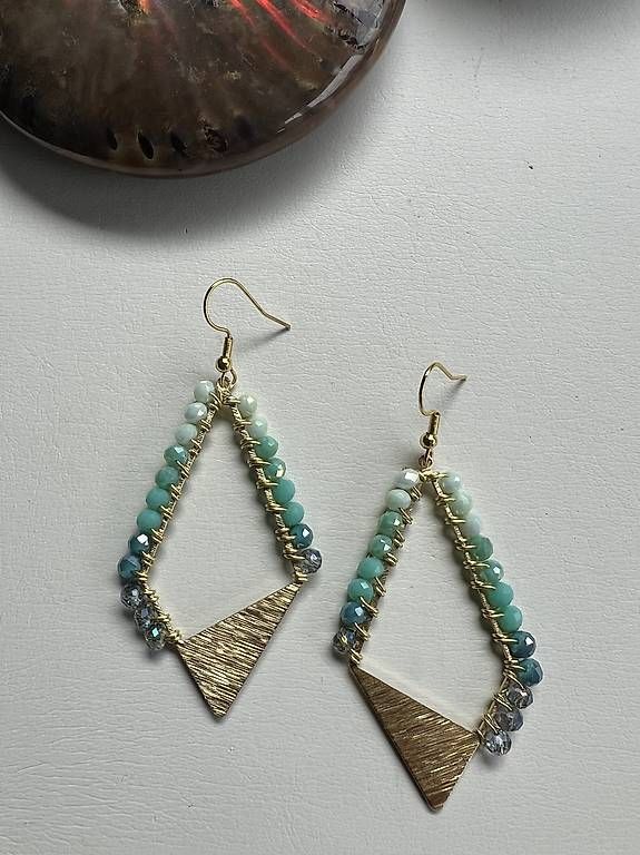 Ohrringe & -stecker: Ohrringe Swarovski Perlen Ibiza Boho Style  – Gebraucht aus Buchs SG von jco_st8t 3