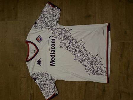 AC Florenz Trikot Kappa weiss Blumenmuster Grösse M