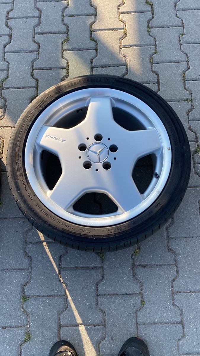 Mercedes-Benz Cerchioni: AMG 18 Zoll Styling | – Usato da Zürich venduto da Bulletroof 3
