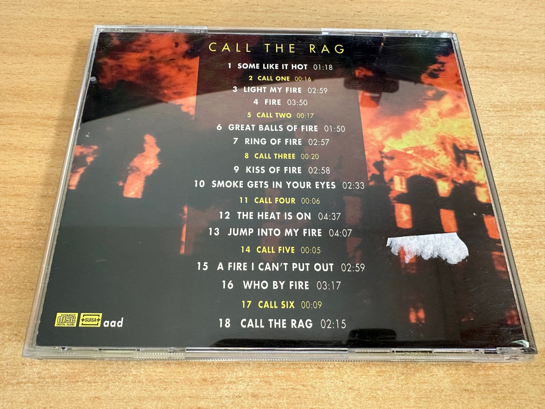 CD: U6 Call The Rag – Usato da Rikon im Tösstal venduto da Alpenmutz 1