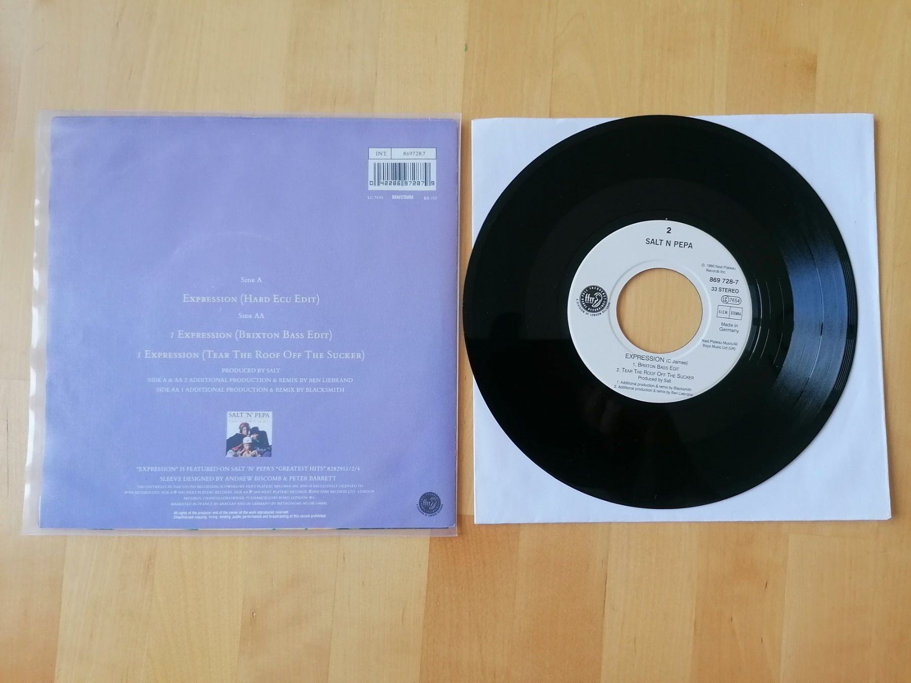 Dischi in vinile: Salt 'N' Pepa – Expression – Usato da Emmenbrücke venduto da lamorak 1