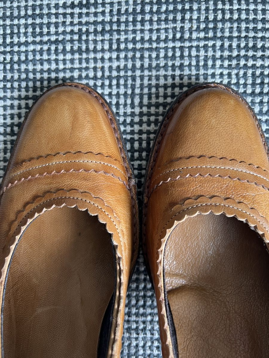 Damenschuhe: Vintage brown Leather pumps size 37 – Gebraucht aus Zürich von dor_9l9g 3
