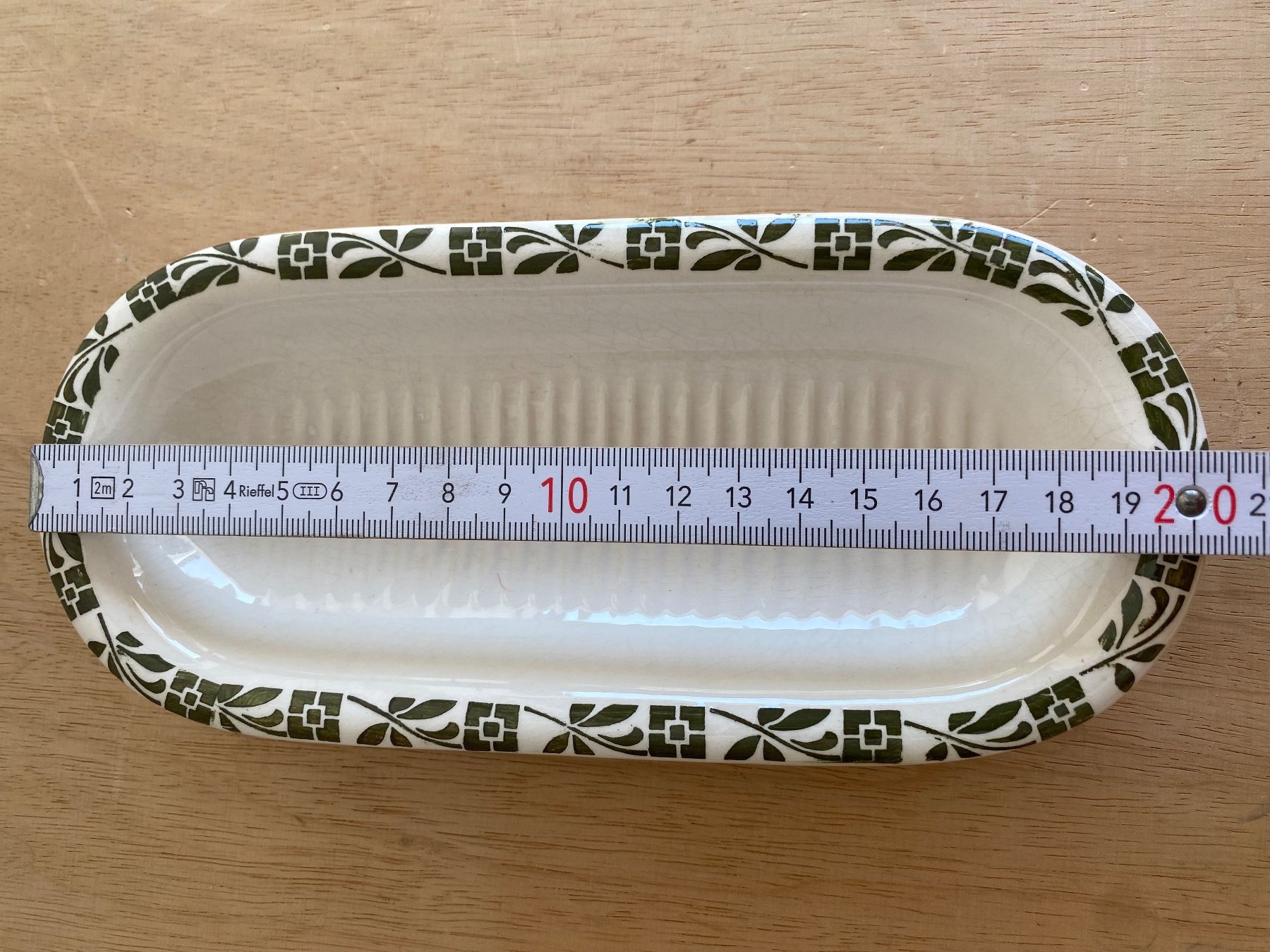 Villeroy & Boch Portes-savons: Villeroy & Boch Schale 1086 mit Randdekor – D'occasion à Burgdorf par gre_2ftz 4