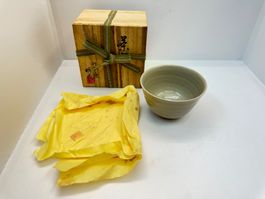 Teeschale Japan Chawan Keramik-  20. Jh. „Shynsjo"