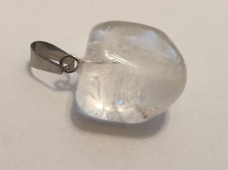 Ciondoli: Pendentif pierre naturelle cristal de roche – Nuovo (secondo la descrizione) da Territet venduto da Cenh