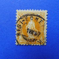 66A mit seltenem Stempel Rigi-Scheideck