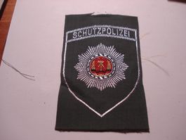 DDR Polizeiabzeichen Stoff, Schutzpolizei