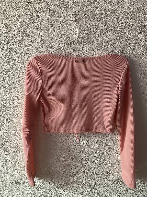 Tops: Rosa Oberteil zum Schnüren – Gebraucht aus Wahlen b. Laufen von Jeanine_T 1