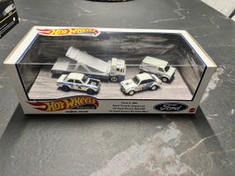 Hotwheels Ford race team diorama