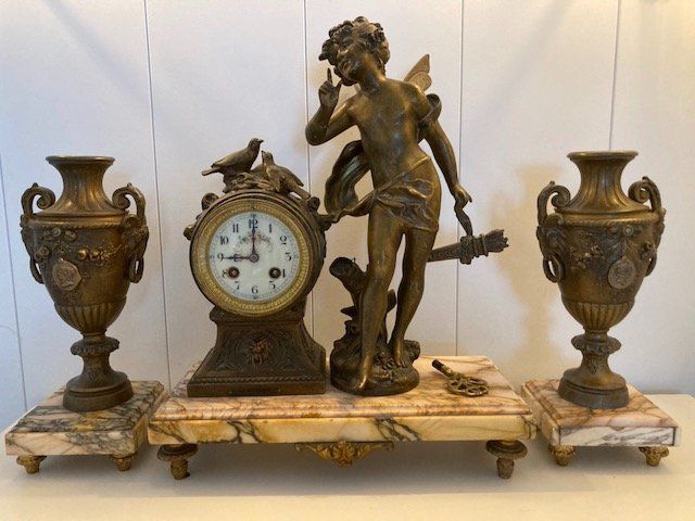 Orologi da terra & Orologi da parete: Kamin Uhr - La Surprise 1926 – Usato da Bern venduto da Buybest24