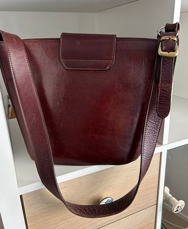 The Manual Co Damen Leder Tasche Braun