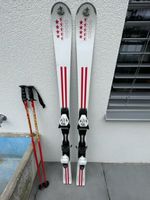 Top Walliser Ski mit Stöcke inkl. Schuhe, Helm und Skibrille