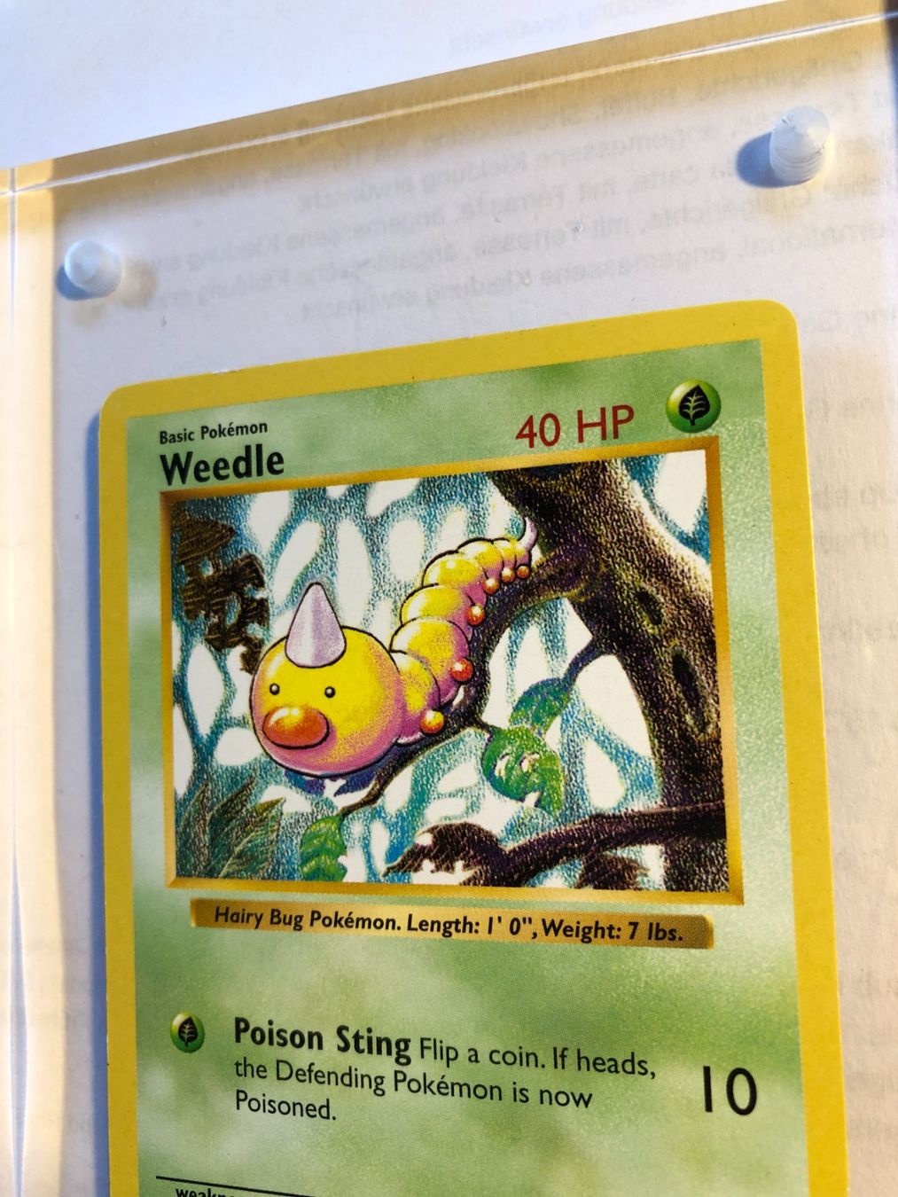 Cartes à collectionner: Weedle Shadowless Base set - LP - ab 1.- – D'occasion à Giubiasco par dan_pr8b 3