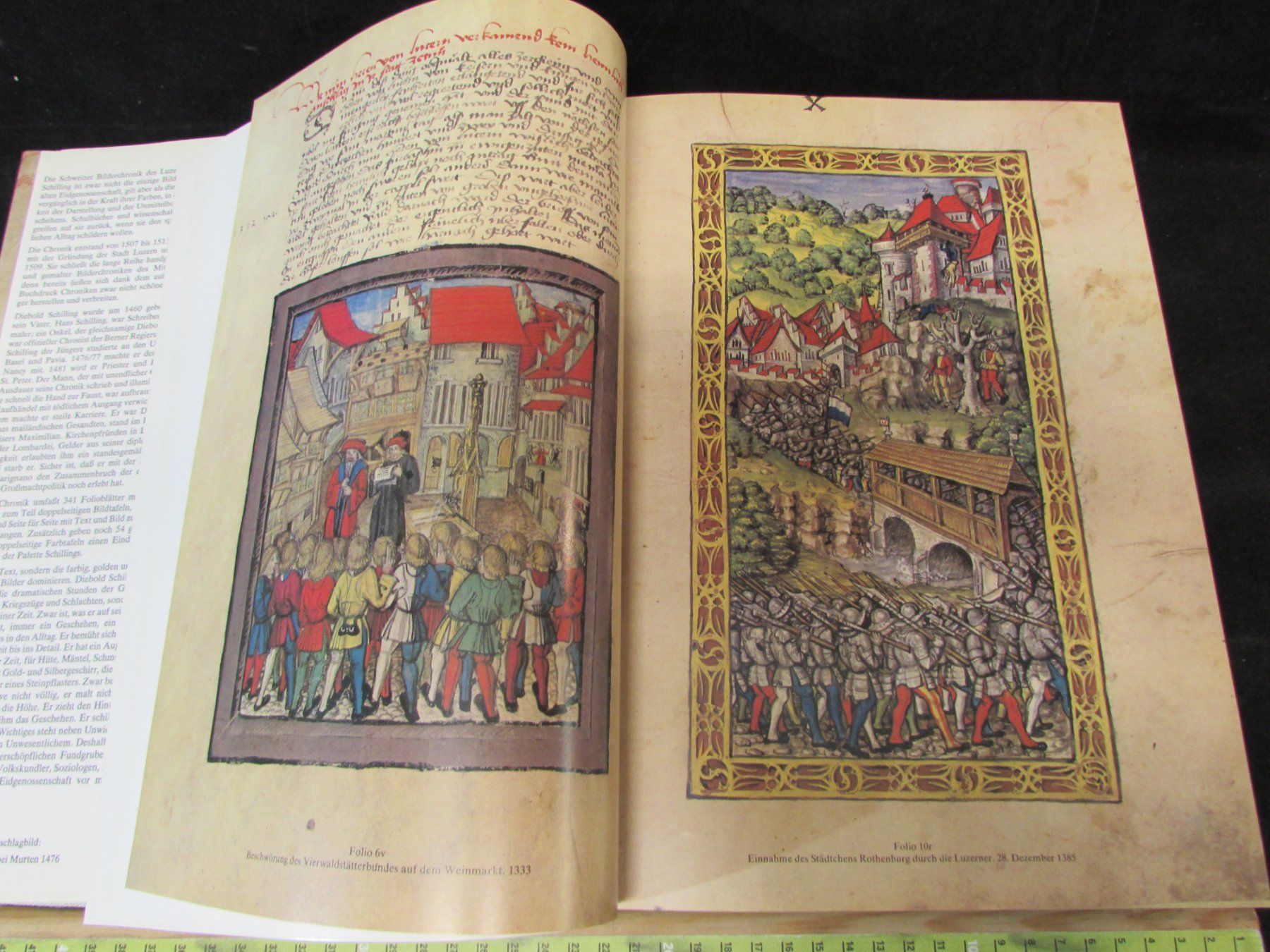 Libri: Bilderchronik Diepold Schilling 1513 – Nuovo (secondo la descrizione) da Walchwil venduto da Shells1 6