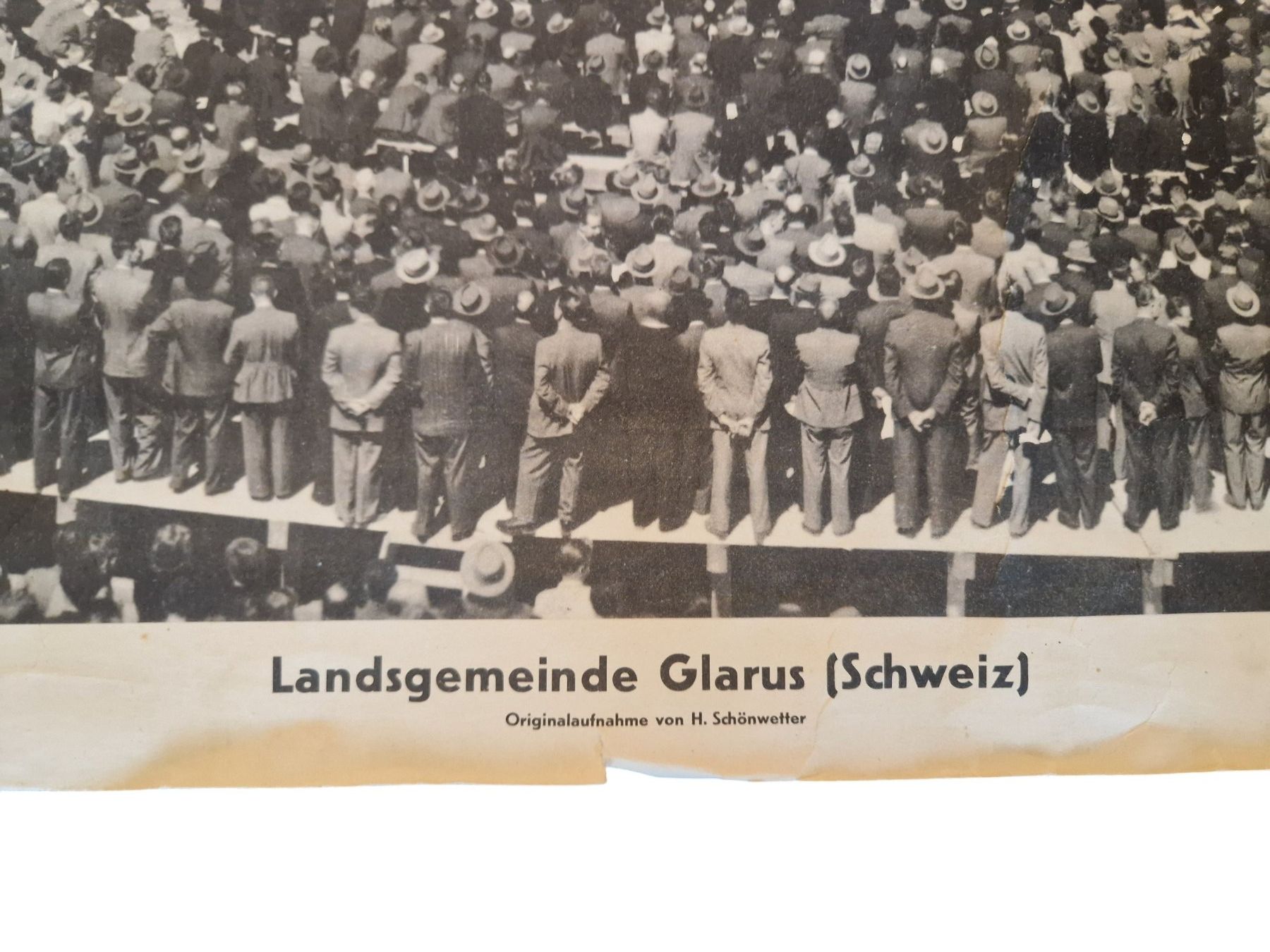 Foto & Immagini: antikes Plakat Landsgemeinde Glarus – Usato da Mörschwil venduto da antiksalon21 2