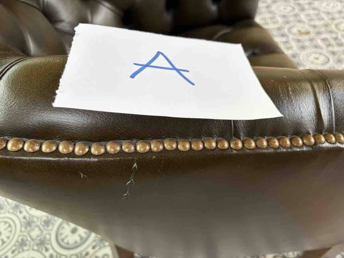 Chesterfield Poltrone: 2 Chesterfield Sessel Leder Designklassiker – Usato da Olten venduto da MrSimpson 8