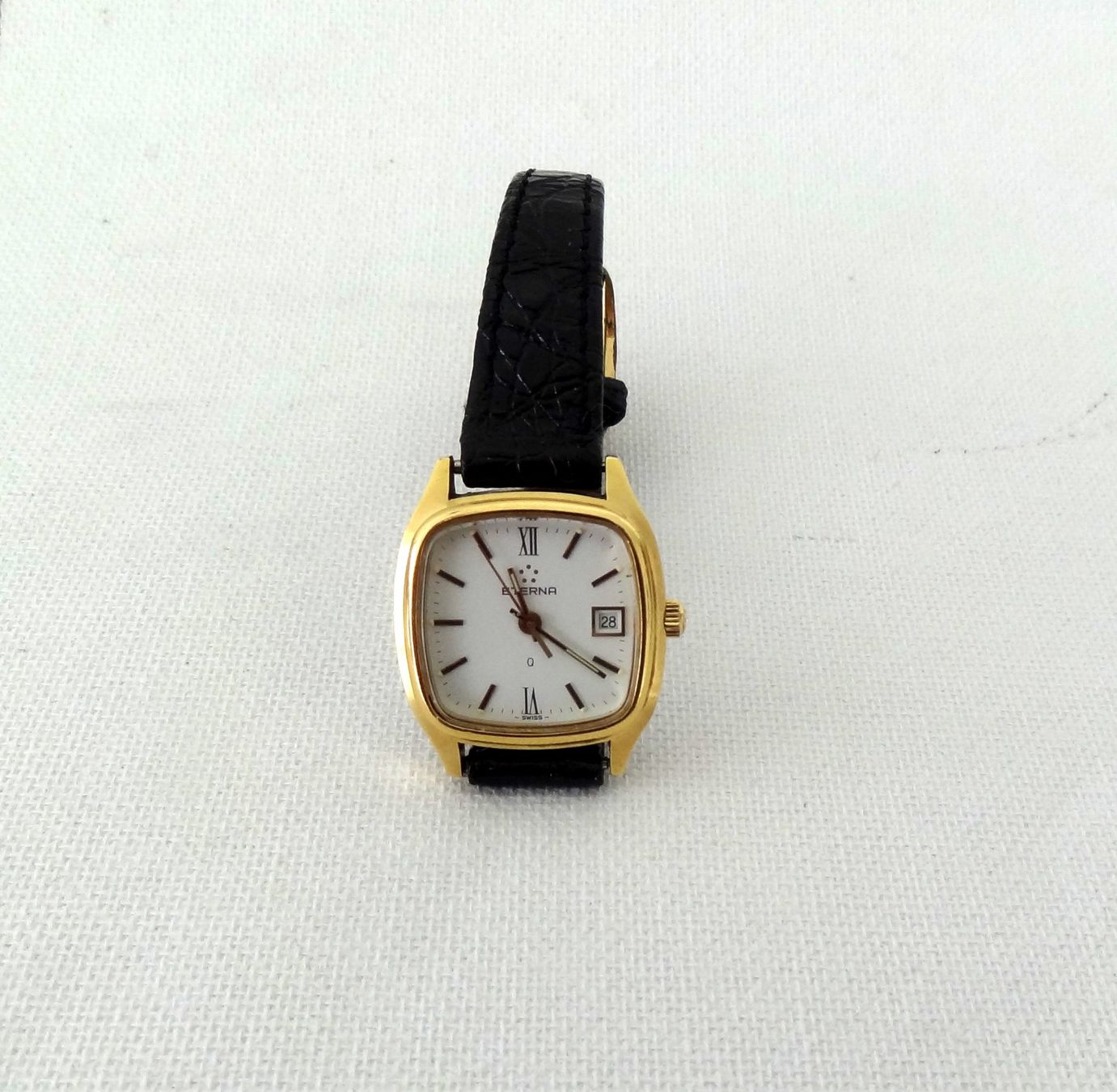 Eterna Orologi: ETERNA vintage Damenuhruhr Quarz 1981 – Usato da Locarno venduto da Sicabe