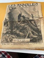 Hebdomadaire authentique Les ANNALES 1918