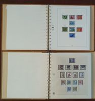 2 SAFE Album - Sammlung ET-Vollstempel  1970 - 2000