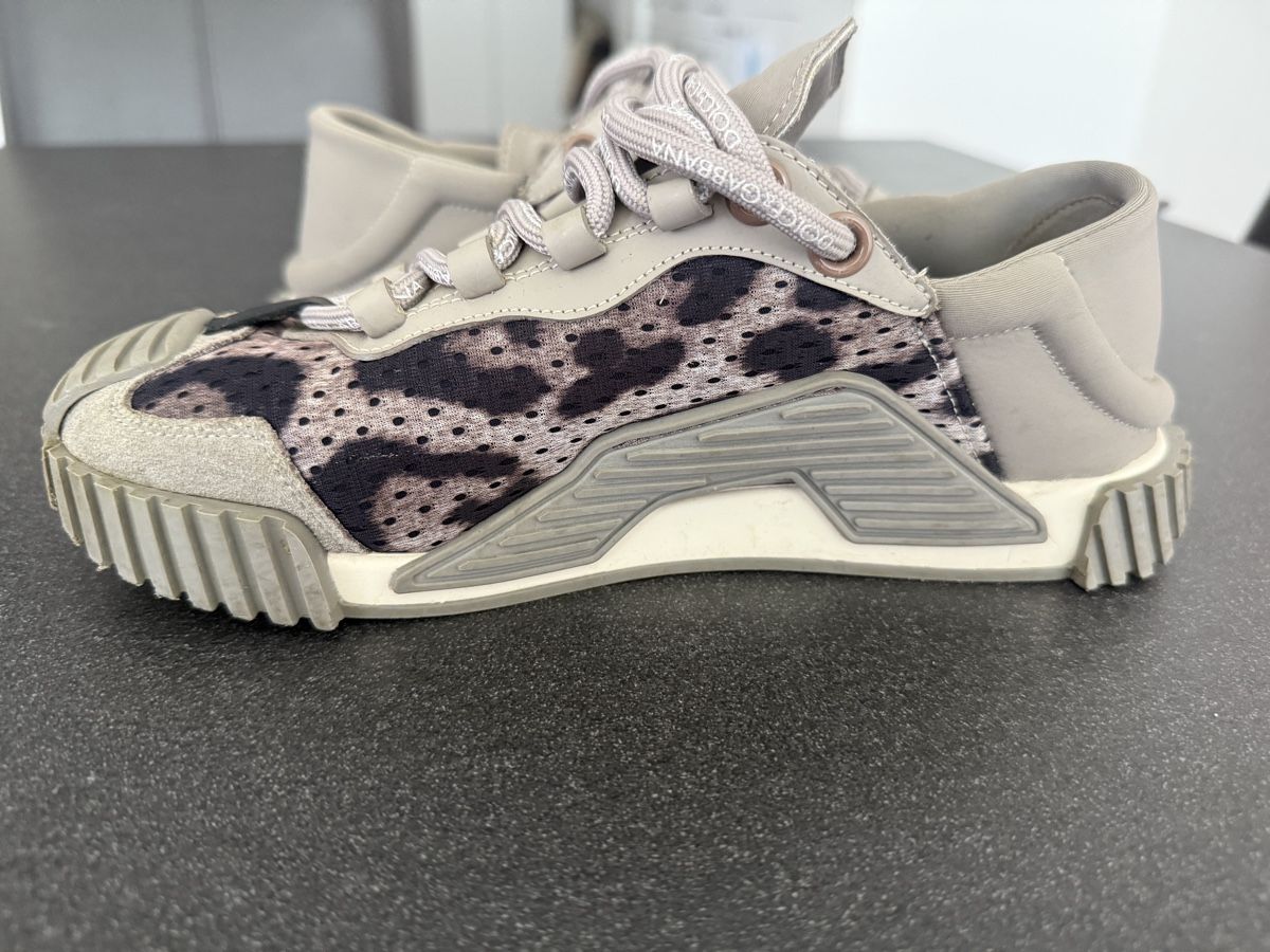 Scarpe da uomo: Dolce & Gabbana Leopard panel chunky / low-top sneakers / 37 – Usato da Winterthur venduto da don_fabio 3