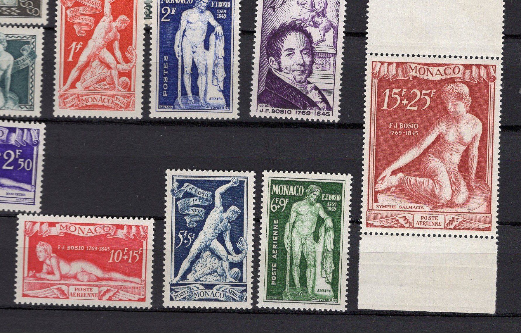Tutti i francobolli: R2207  /  MONACO sélection de timbres neufs XX – Nuovo (secondo la descrizione) da Ste-Croix venduto da MONT-TAGNAC 1