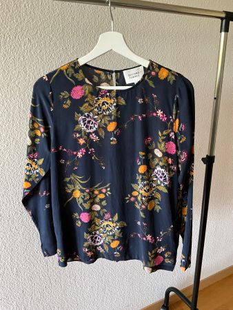 100% Seide Bluse SECOND FEMALE Gr. XS