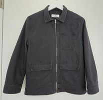 lässige H&M Jeansjacke Jungs, schwarz, Gr. 146, neuwertig