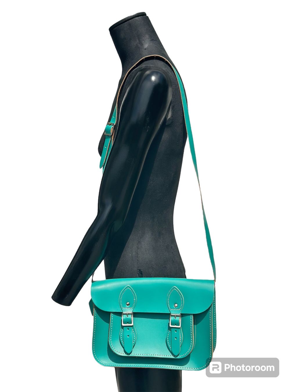 Borse da donna: Ledertasche türkis - neu – Nuovo (secondo la descrizione) da Zufikon venduto da Modestil365 2