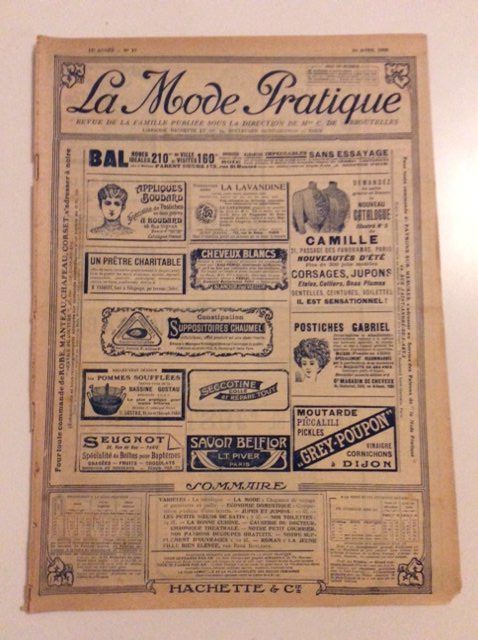 Riviste & Magazine: Journal sur la Mode 1909 – Usato da Genève venduto da edelweiss1900 2