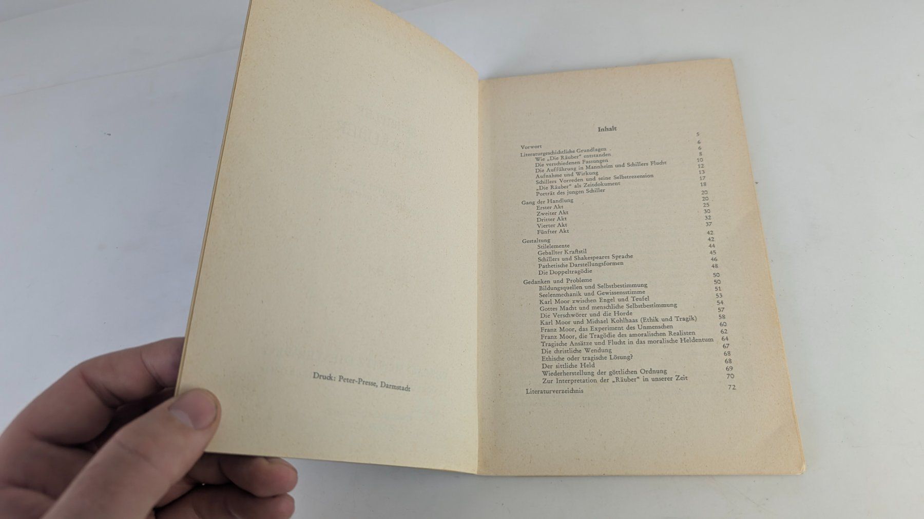 Bücher: Schiller Die Räuber – Drameninterpretation – Gebraucht aus Zürich von 1.Simon 3