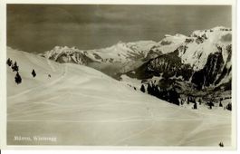 Mürren Winteregg 1947