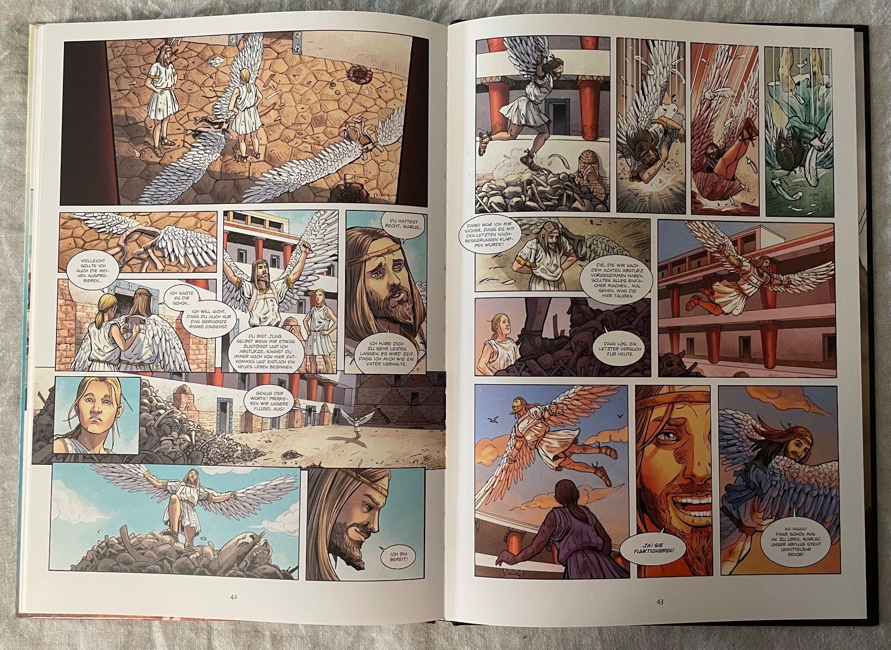 Fumetti: Daedalus & Ikarus | Antike Mythen | Wie neu | Comics – Usato da Winterthur venduto da crave 4