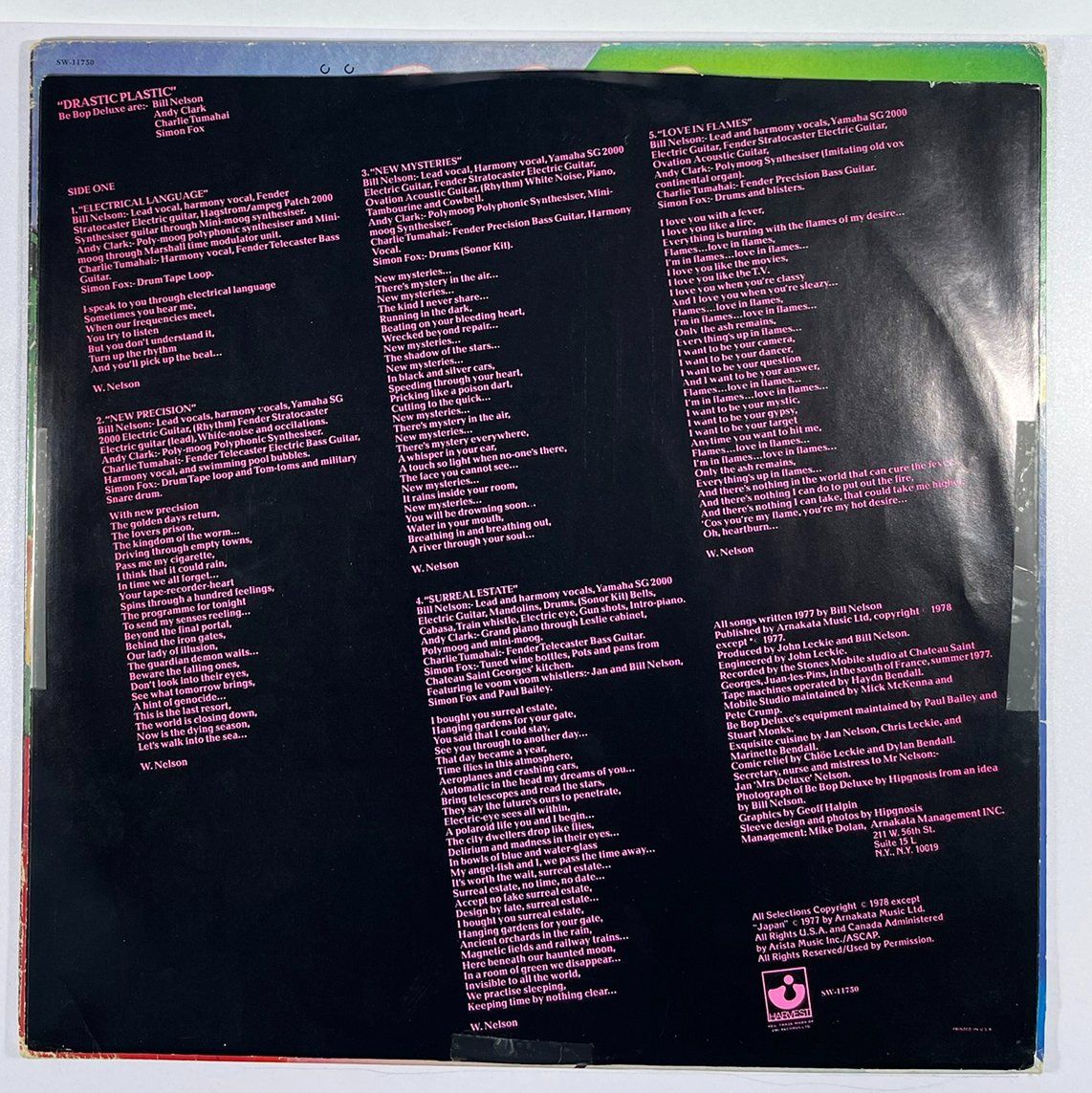 Vinyles: LP: BE-BOP DELUXE - Drastic Plastic (1978) – D'occasion à Frenkendorf par Yard-Sale-2000 2