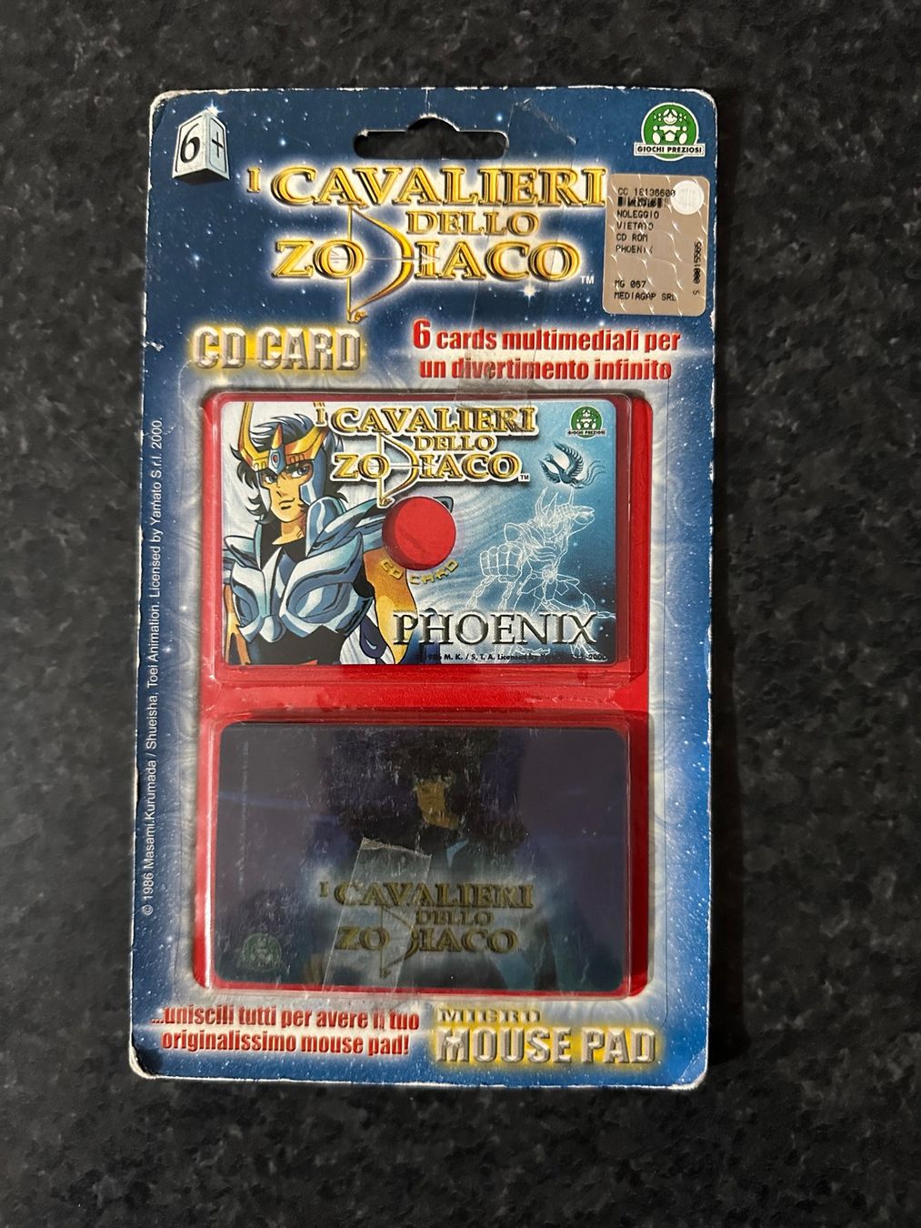 Cartoline: Cavalieri dello Zodiaco CD Card & Mouse Pad Nuovo – Nuovo (secondo la descrizione) da Sementina venduto da Simo.Auto