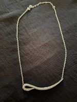 Swarovski Halskette Silber mit Kristallen