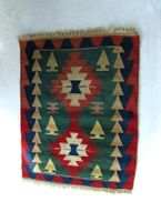 Nomadenteppich Kelim, orientalisches Flachgewebe